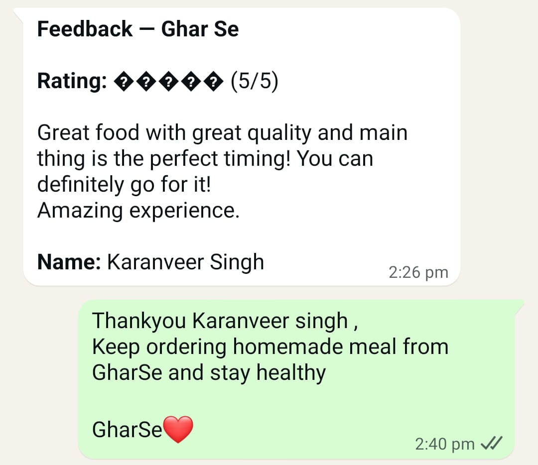 Customer review screenshot